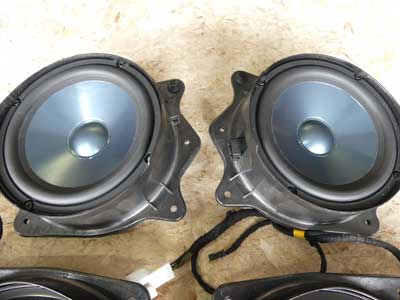 Mercedes Logic 7 Complete Door Audio Sound Speakers Set A2218205802 W221 07-09 S550 S Class4